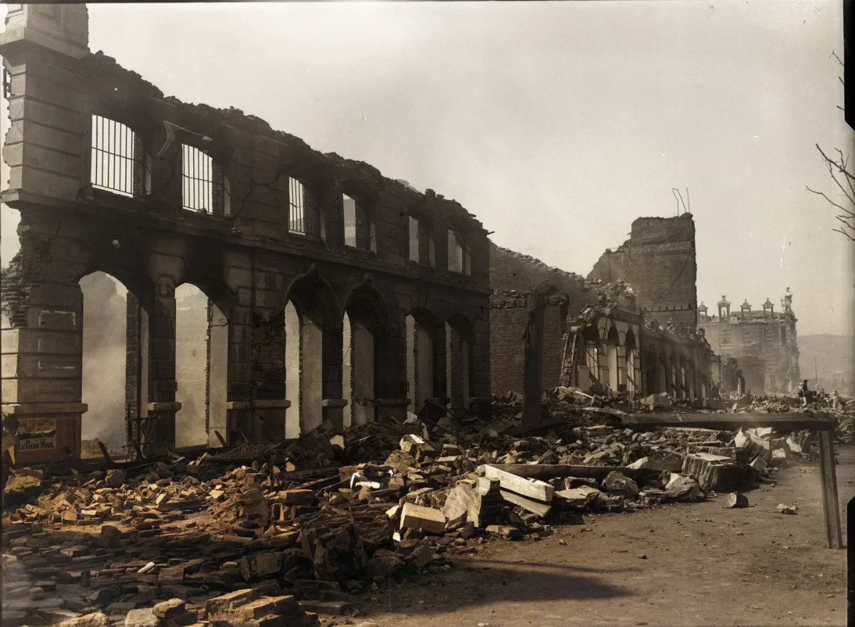 Terremoto Valparaiso, 1906 — Valparaíso — 1906 | Chile de Ayer
