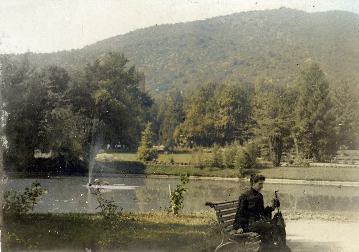 Parque Las Majadas de Pirque, CA 1901 — Las Majadas de Pirque — 1901 | Chile de Ayer