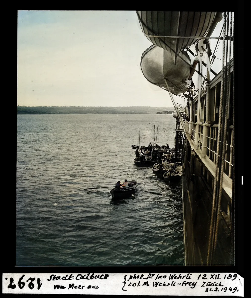 Estribor de un barco — aprox. 1897–1940 | Chile de Ayer