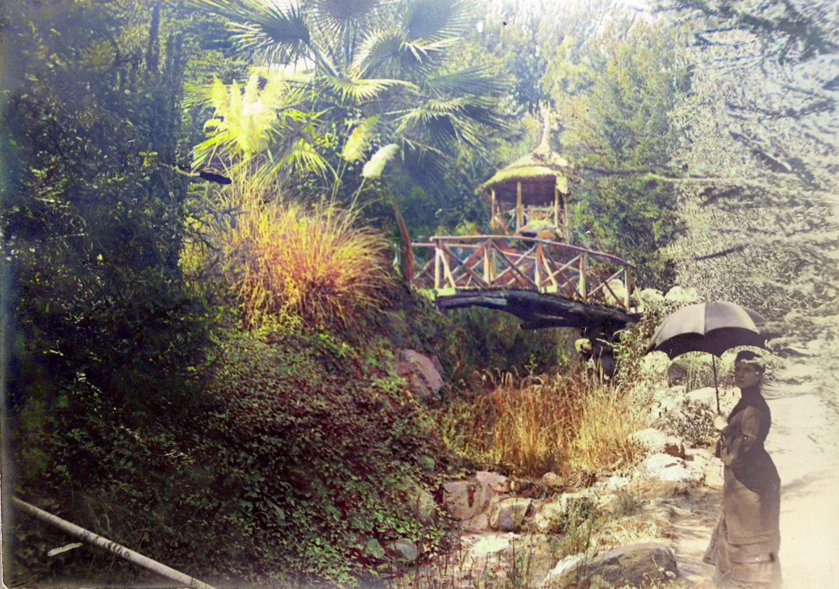 Parque Las Majadas de Pirque, CA 1901 — Parque Las Majadas de Pirque — 1901 | Chile de Ayer