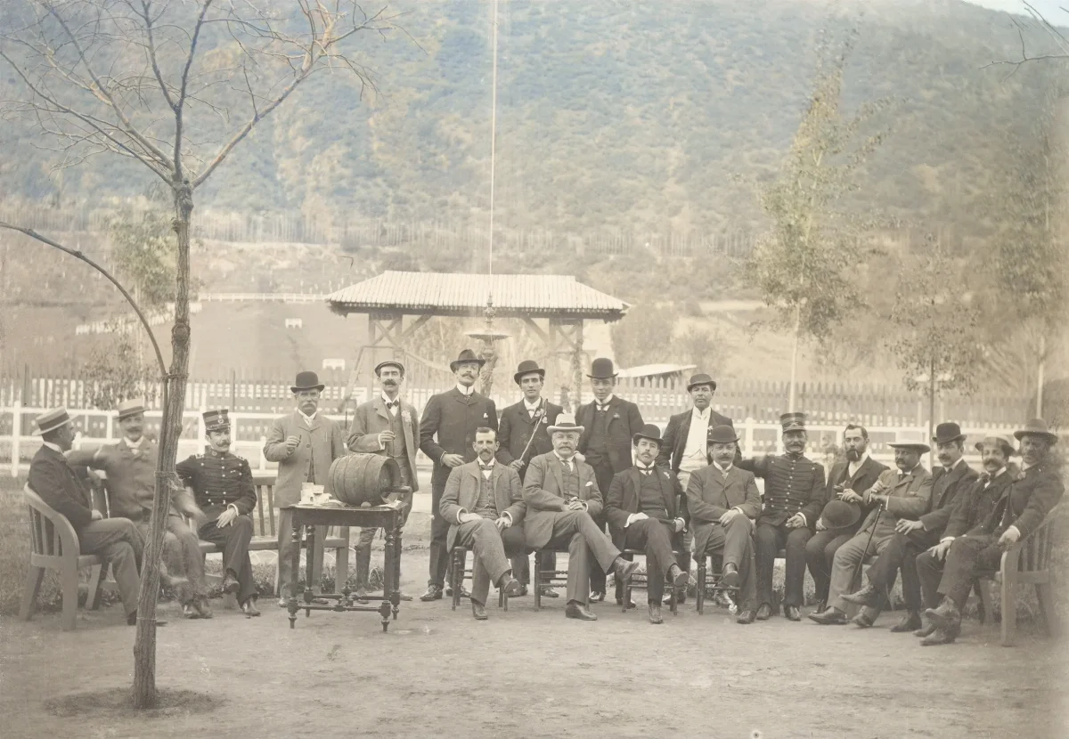 Parque Las Majadas de Pirque, CA 1901 — Las Majadas de Pirque — 1901 | Chile de Ayer