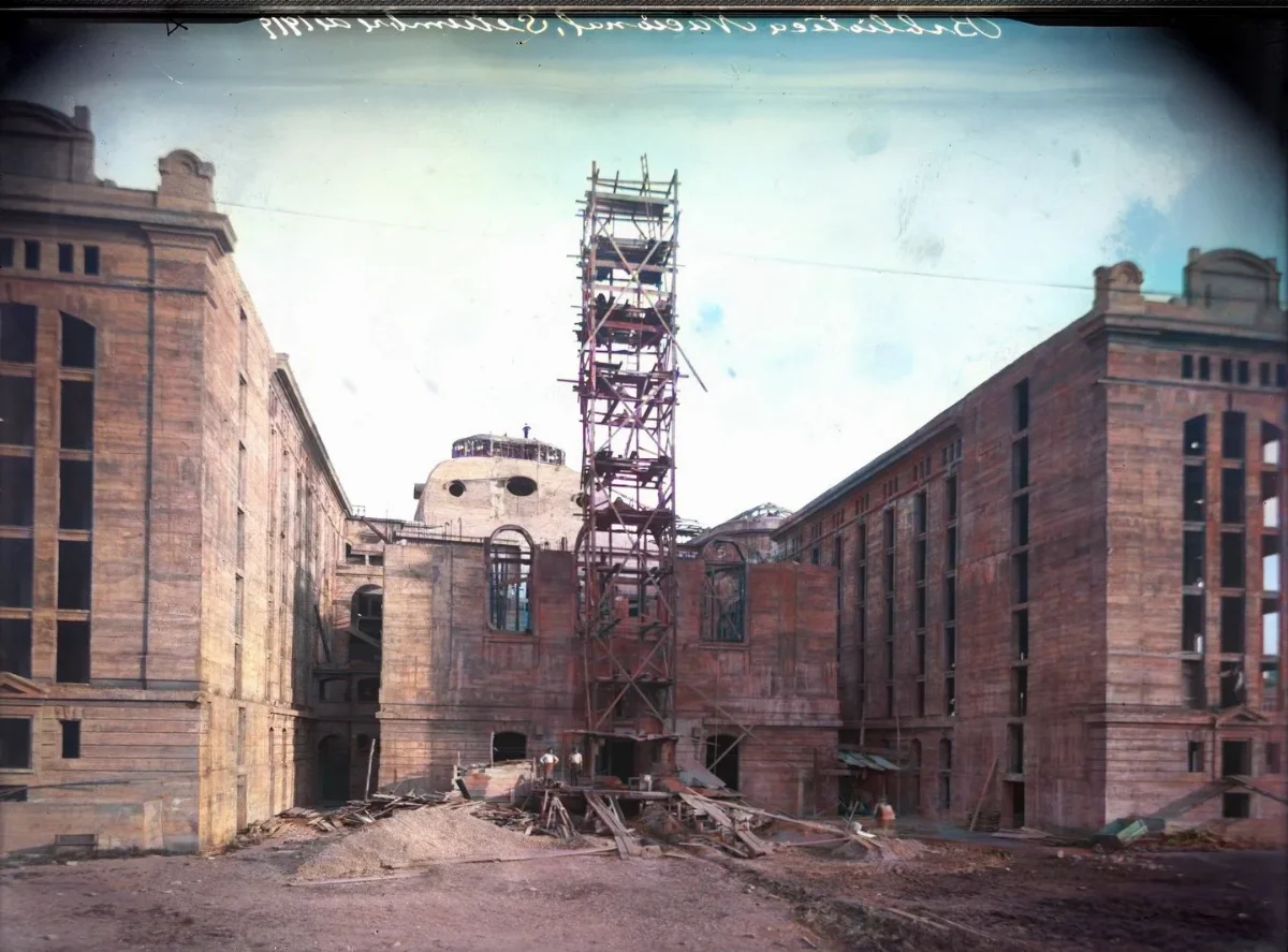 Biblioteca Nacional en 1919 — 1919 | Chile de Ayer