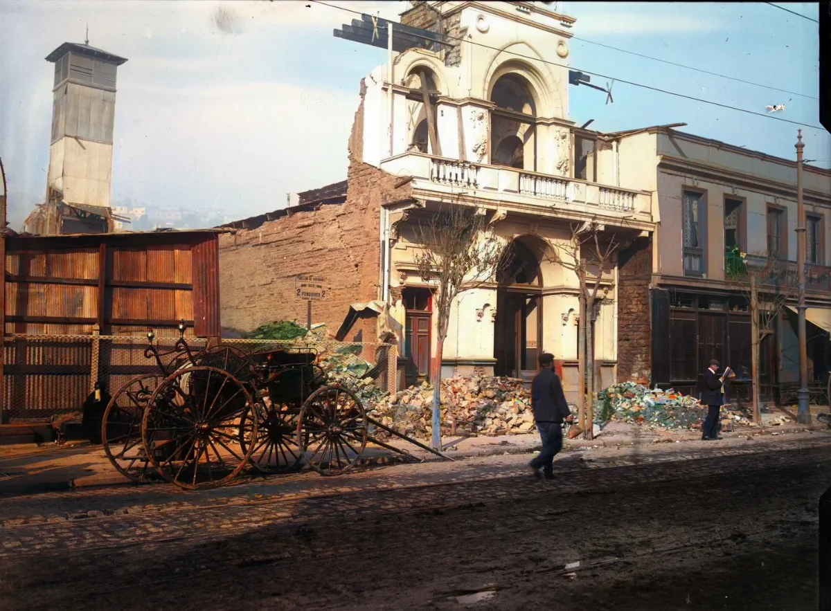 Terremoto de Valparaiso en 1906 — Valparaíso — 1910 | Chile de Ayer