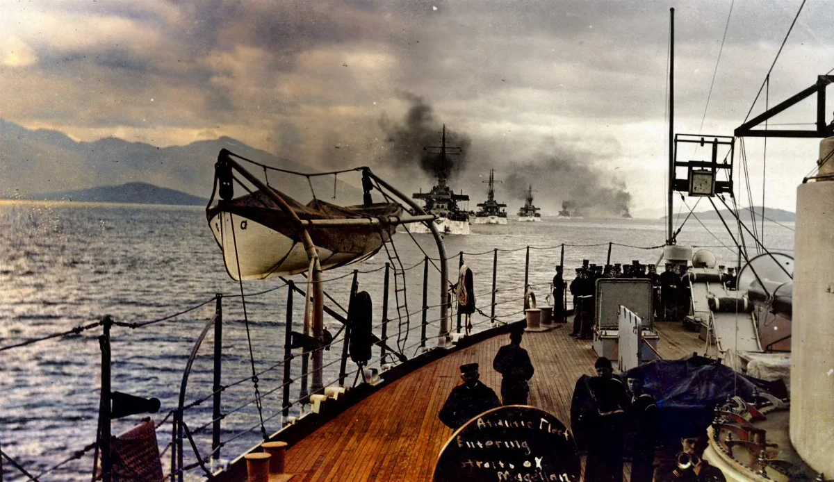 Estrecho de Magallanes, 1908 — Estrecho de Magallanes — 1908 | Chile de Ayer