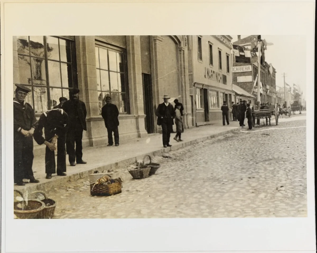 Punta Arenas, Febrero 1908 — Punta Arenas — 1908 | Chile de Ayer