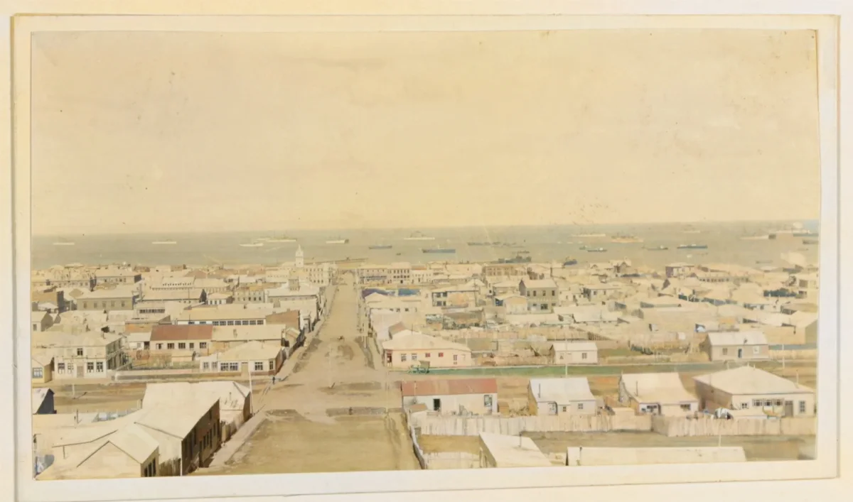 Punta Arenas, Febrero 1908 — Punta Arenas — 1908 | Chile de Ayer
