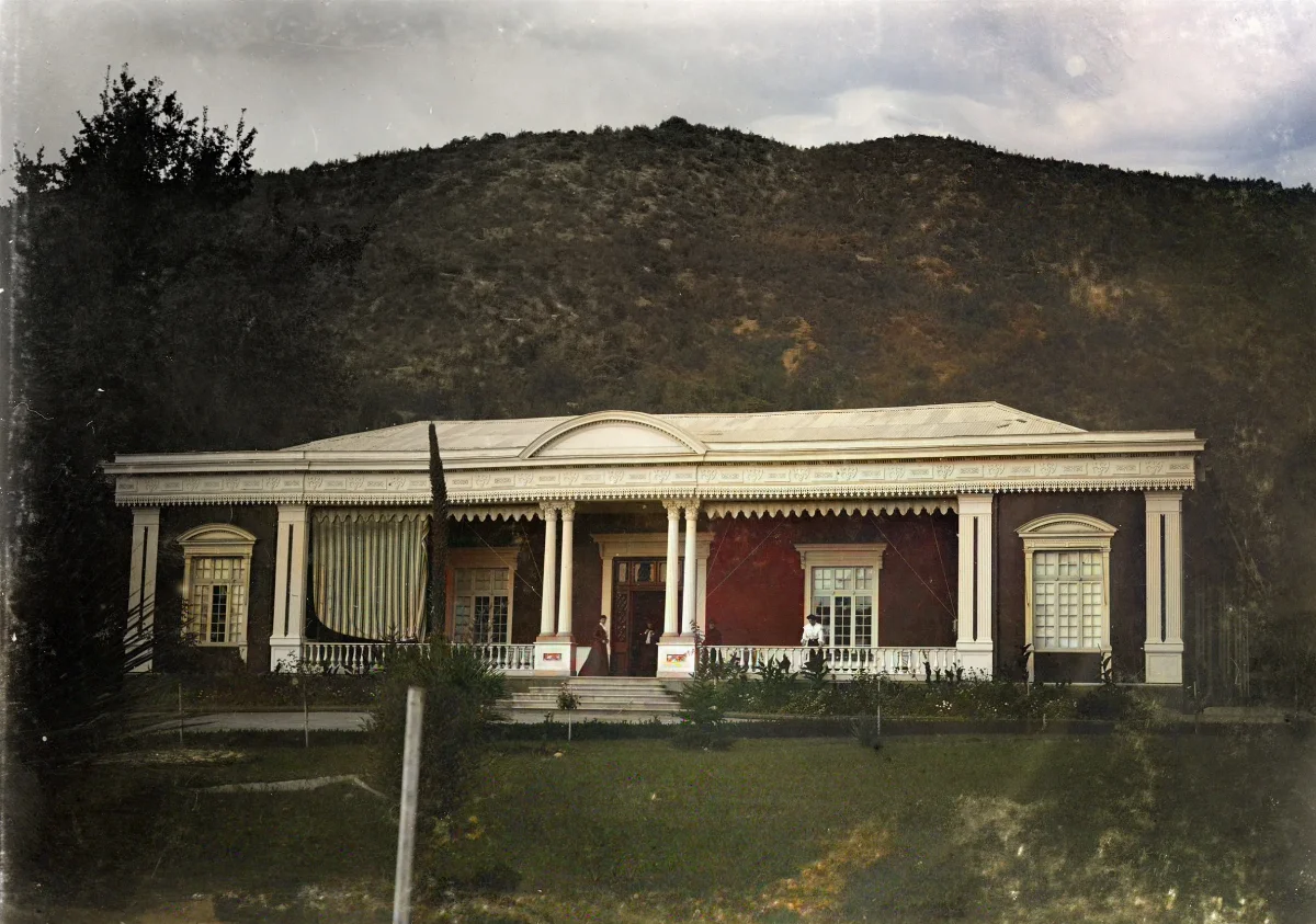 Casa en Pirque, ca. 1904 — 1904 | Chile de Ayer