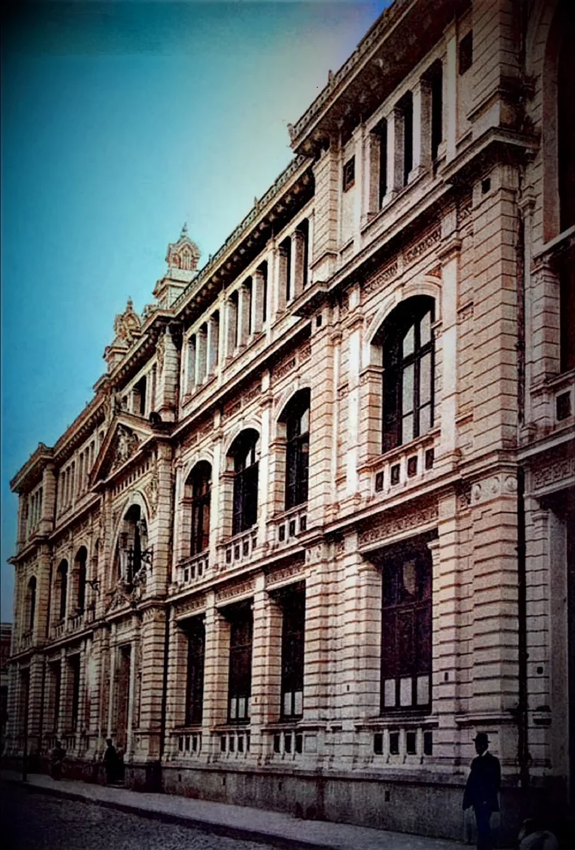 Instituto Superior de Comercio de Santiago, 1910 — Instituto Superior de Comercio de Santiago — 1910 | Chile de Ayer