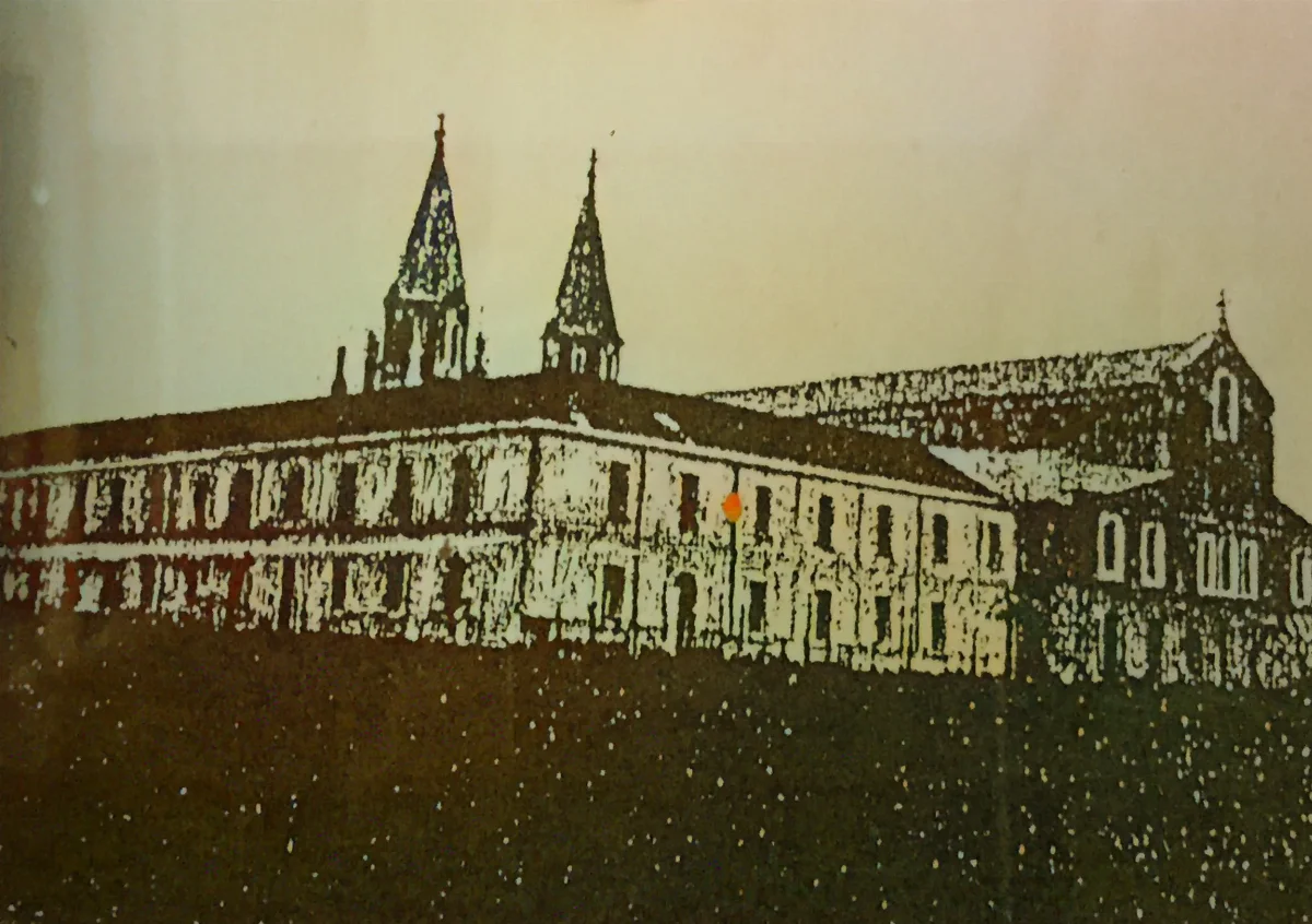 Convento de San Alfonso de Cauquenes, 1909 — Convento de San Alfonso — 1909 | Chile de Ayer