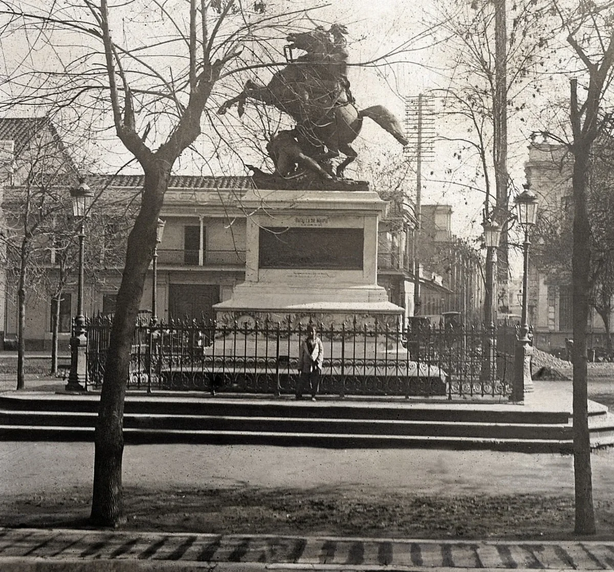 Alameda con Morandé, 1910 — 1910 | Chile de Ayer