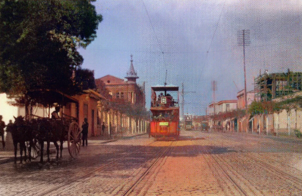 Avenida Independencia en la década de 1920 — 1920 | Chile de Ayer