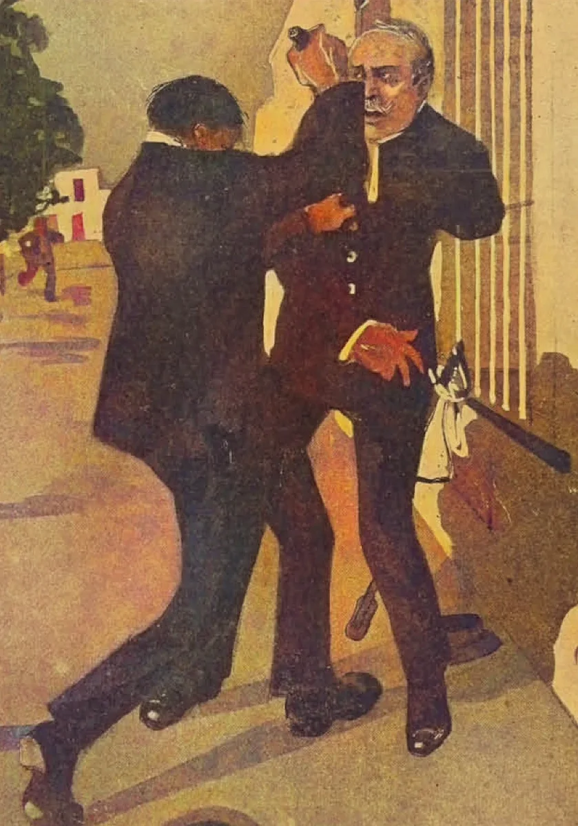 Atentado-contra-el-Gral-Silva-Renard — 1914 | Chile de Ayer