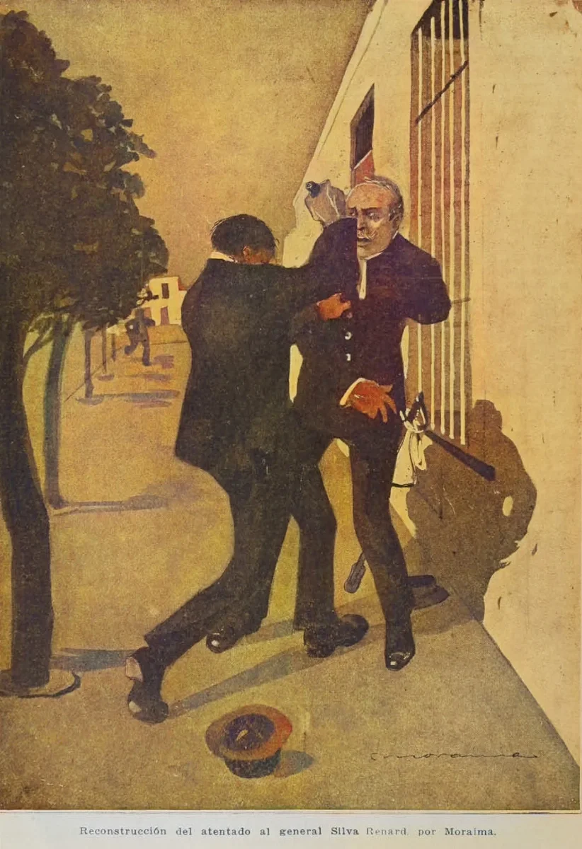 Atentado a Silva Renard — 1914 | Chile de Ayer