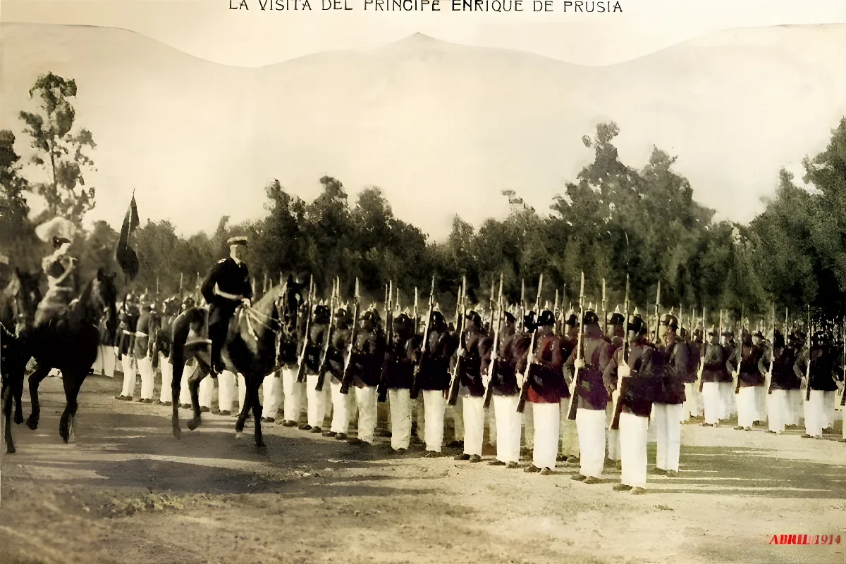 Prinz Heinrich 1914 Pudeto (X) — 1914 | Chile de Ayer