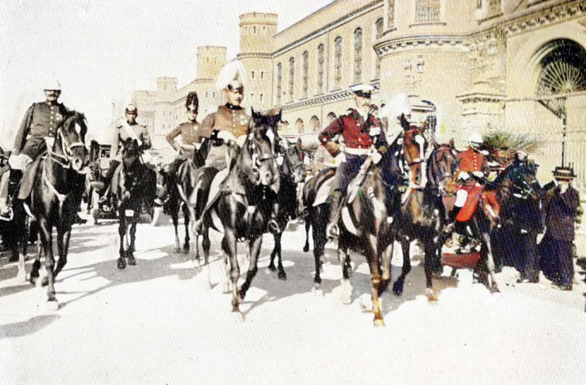 Prinz Heinrich von Preußen in Santiago de Chile Anfang April 1914 — 1914 | Chile de Ayer