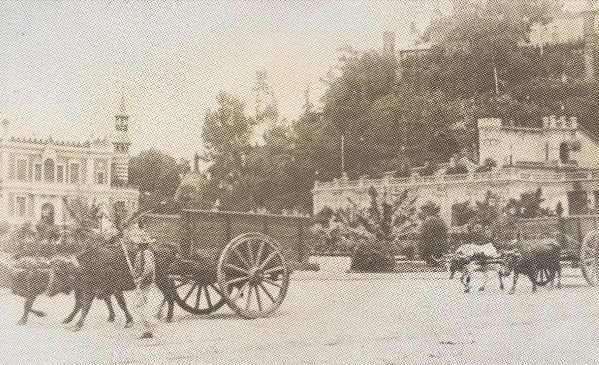 Cerro Santa Lucía en la década de 1900 — 1900 | Chile de Ayer