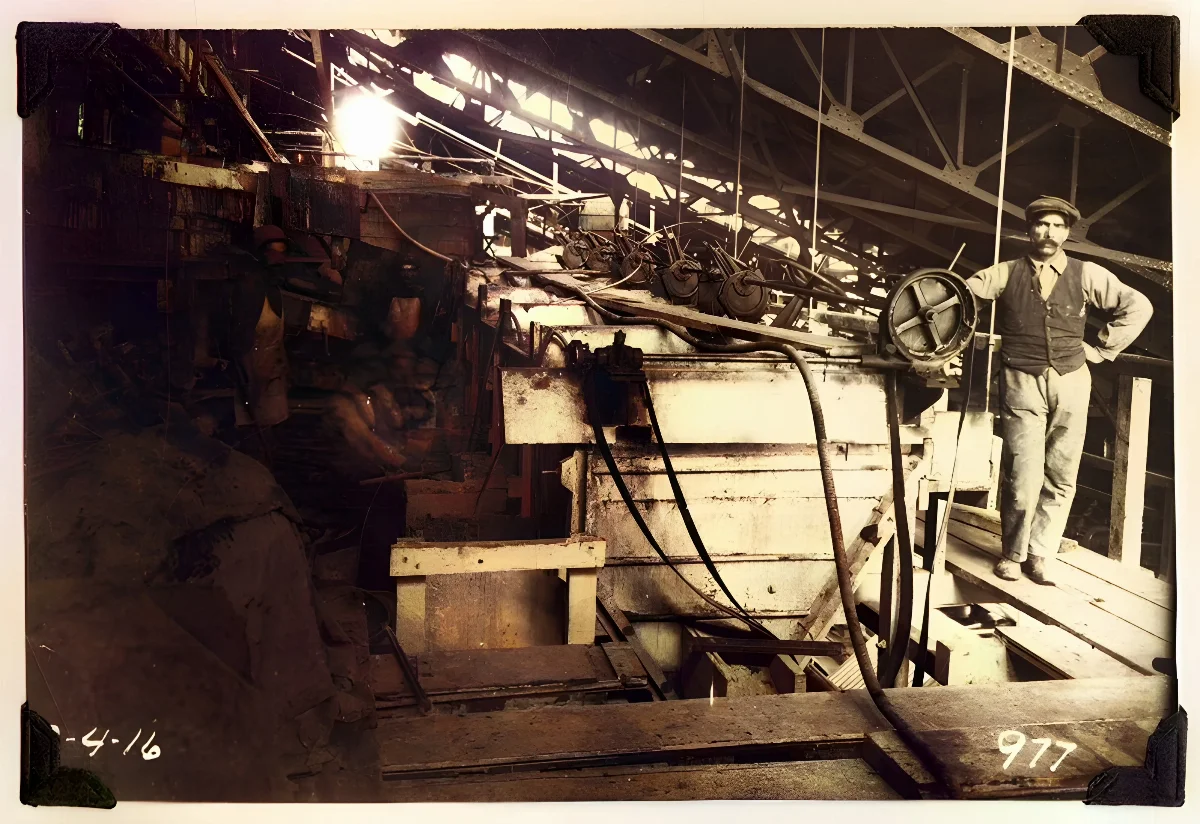 Trabajador El Teniente 1916 — 1916 | Chile de Ayer