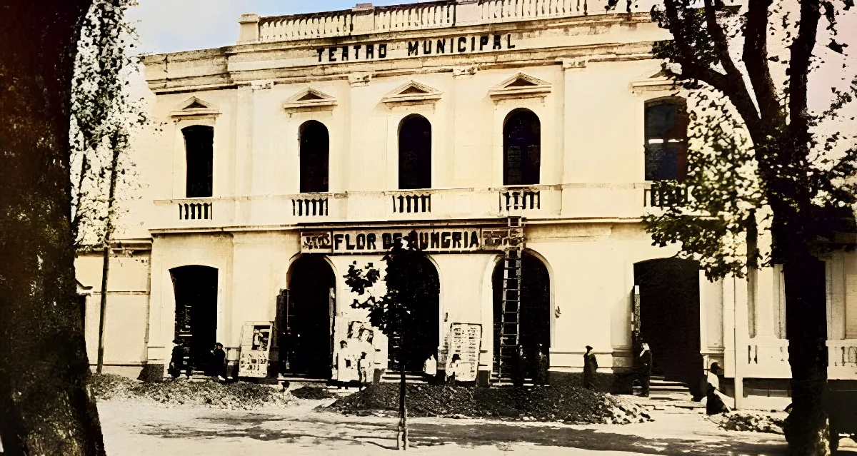 Teatro Municipal de Quillota, 1910 — 1910 | Chile de Ayer