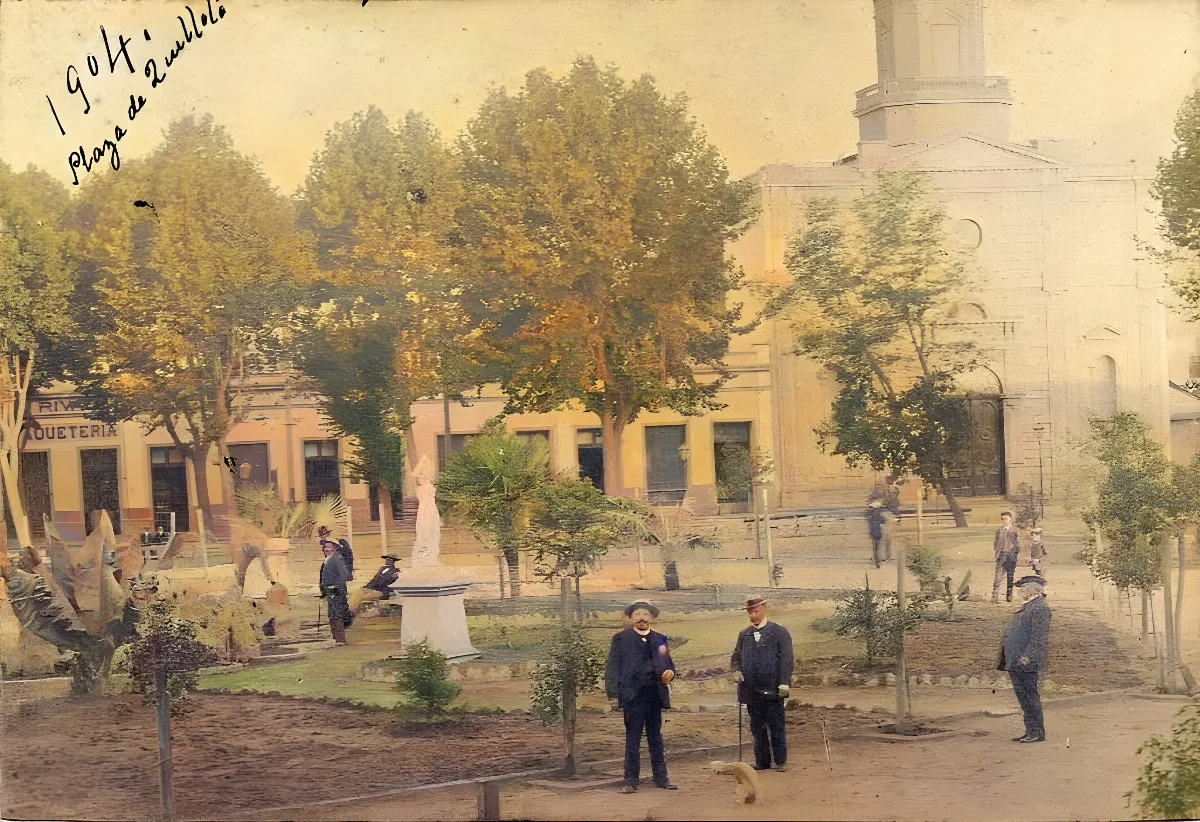Plaza de Armas, Quillota, 1904 — 1904 | Chile de Ayer