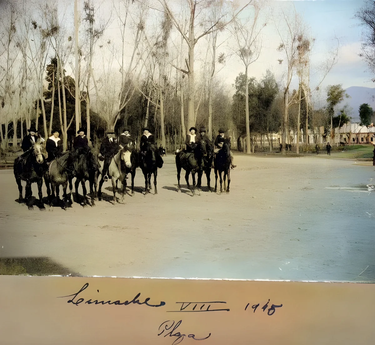 Plaza de Limache, 1915 — 1915 | Chile de Ayer