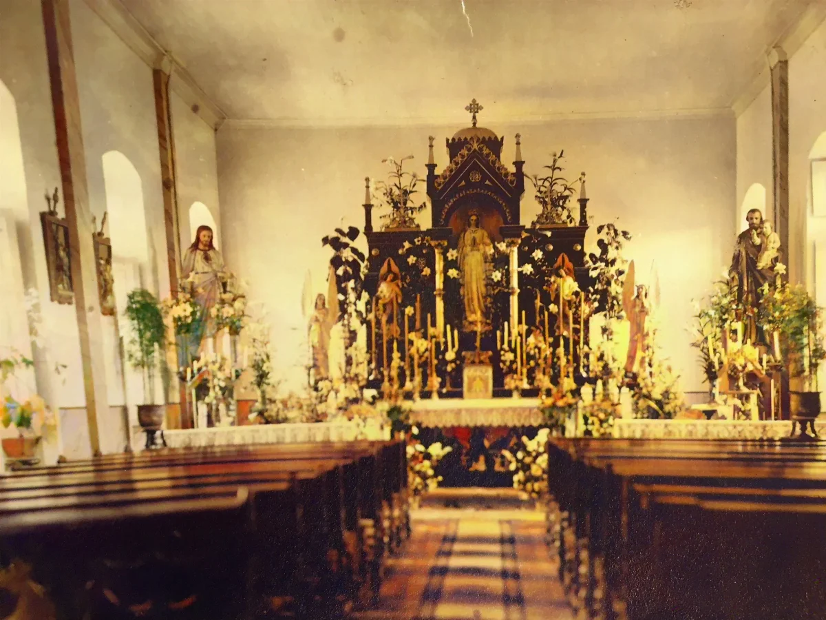 Antigua Capilla  del Colegio Inmaculada Concepción de Cauquenes, 1920 — Colegio Inmaculada Concepción de Cauquenes — 1920 | Chile de Ayer