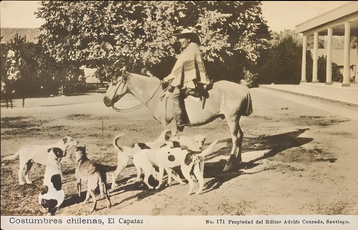 Costumbres chilenas, el capataz — aprox. 1910–1930 | Chile de Ayer