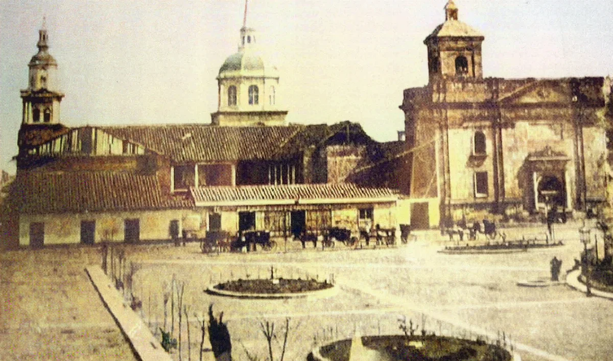 Plaza de Armas de Santiago, 1861 — Plaza de Armas de Santiago — 1860 | Chile de Ayer