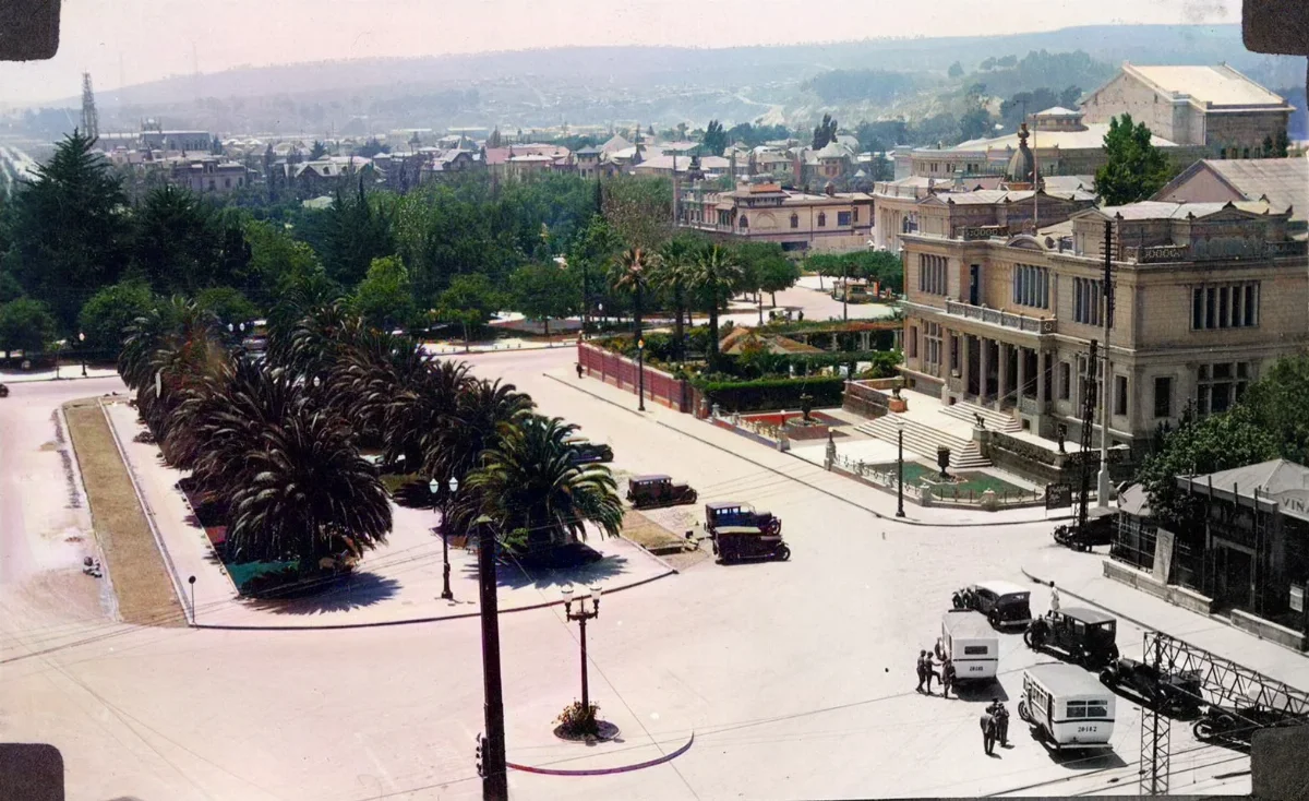 Viña del mar, 1931 — Plaza Vergara — 1931 | Chile de Ayer