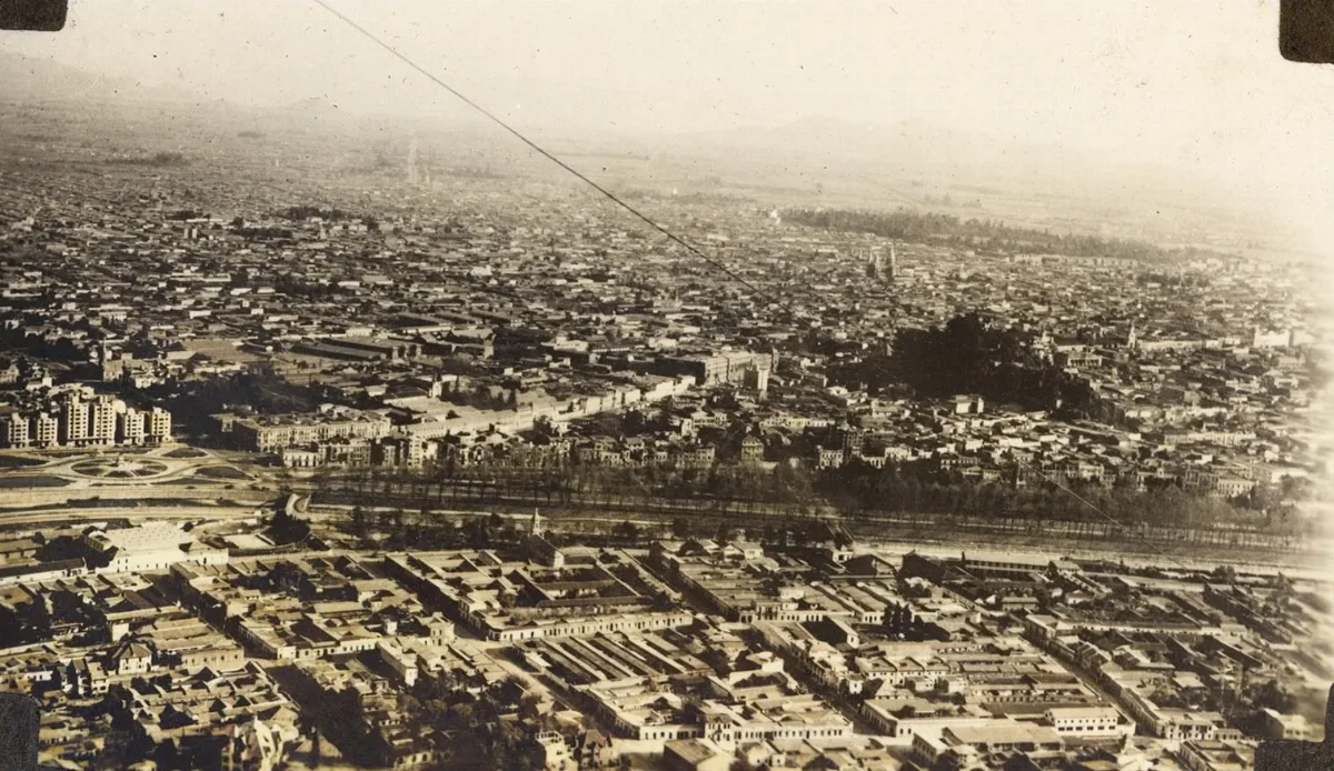 Santiago De Chile en 1931 — Cerro San Cristóbal — 1930 | Chile de Ayer