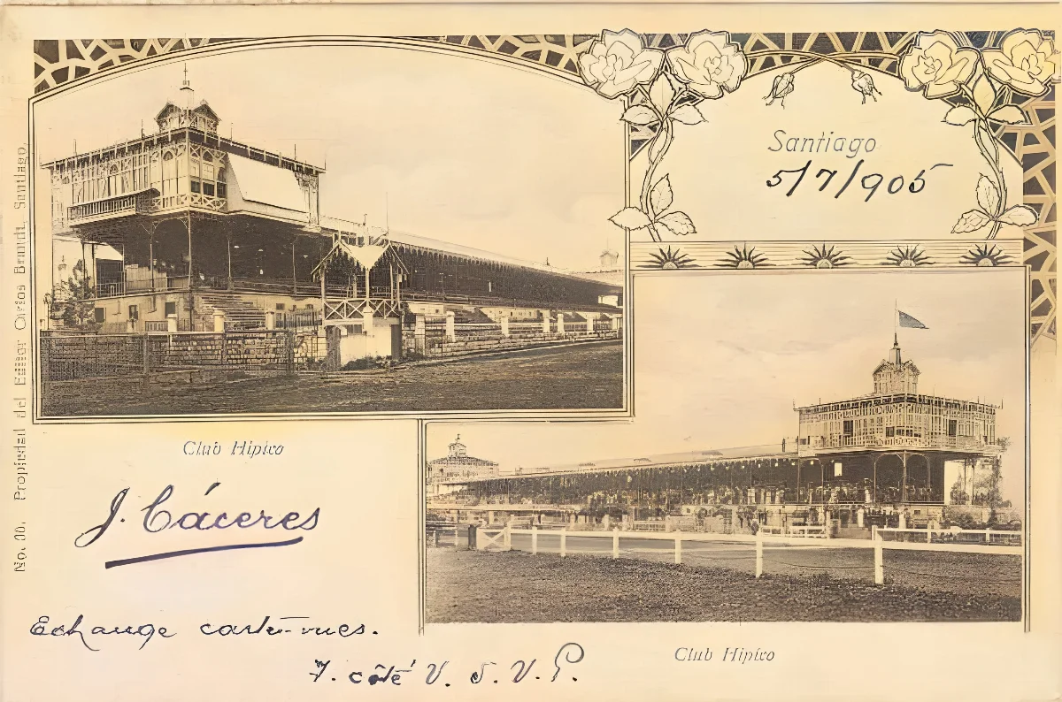 Club Hípico de Santiago — aprox. 1900–1930 | Chile de Ayer