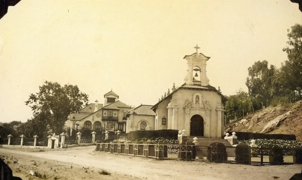 Iglesia Nuestra Señora de las Mercedes en 1926 — Iglesia Nuestra Señora de las Mercedes — 1926 | Chile de Ayer