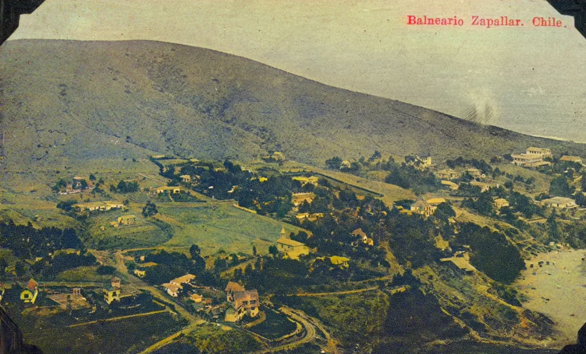 Zapallar 1926 — Bahía de Zapallar — 1926 | Chile de Ayer