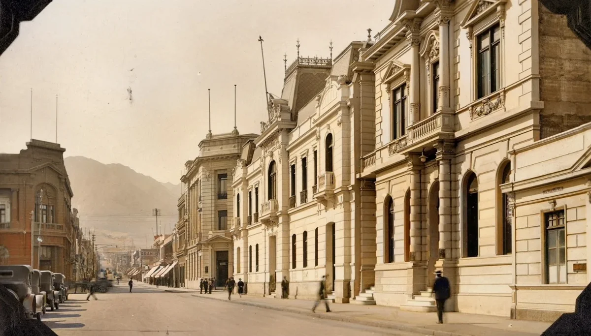 Antofagasta 1926 — Calle Prat — 1926 | Chile de Ayer