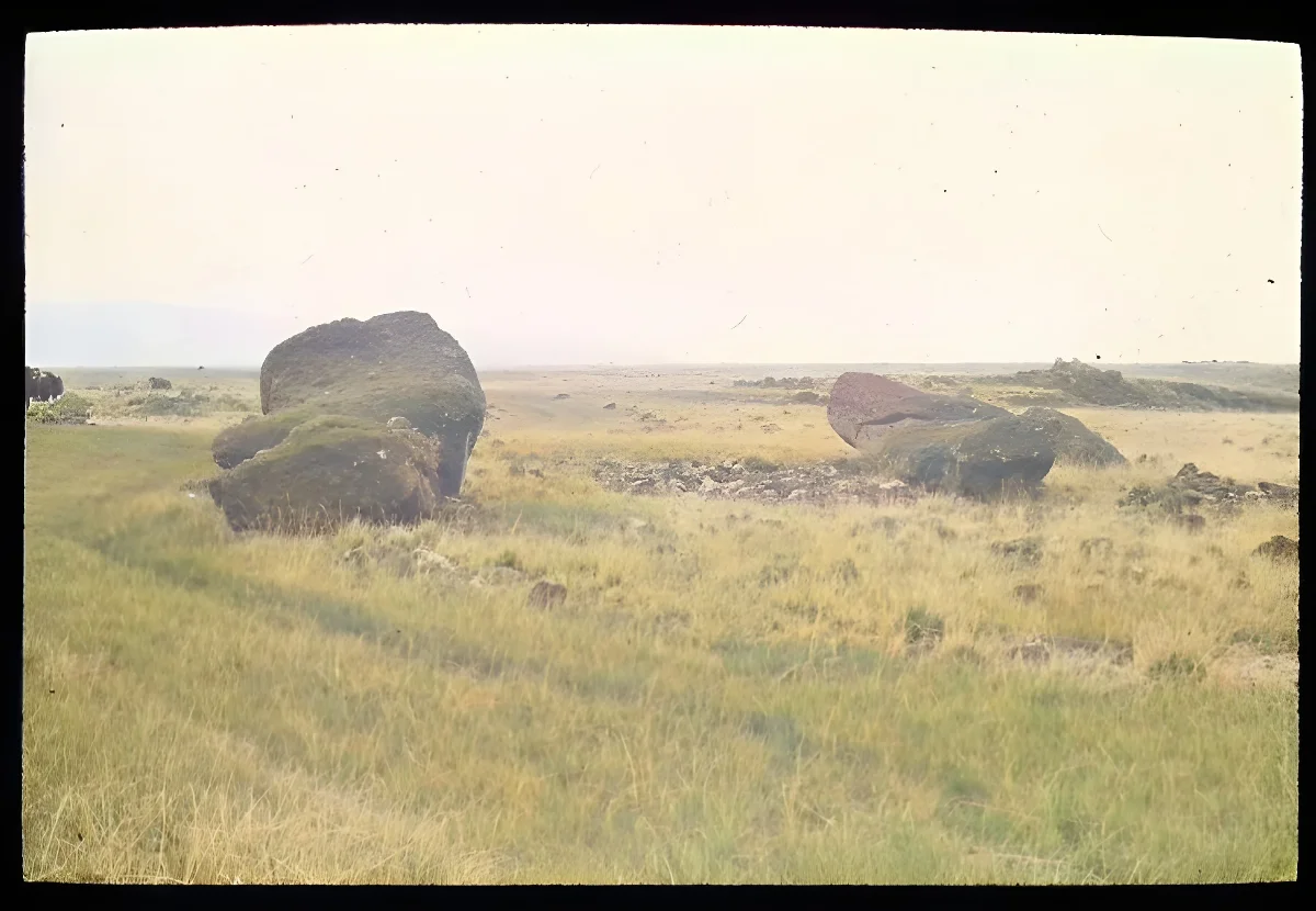 Oc,G.T.1535, Mana Expedition to Easter Island, British Museum — Isla de Pascua — 1914 | Chile de Ayer