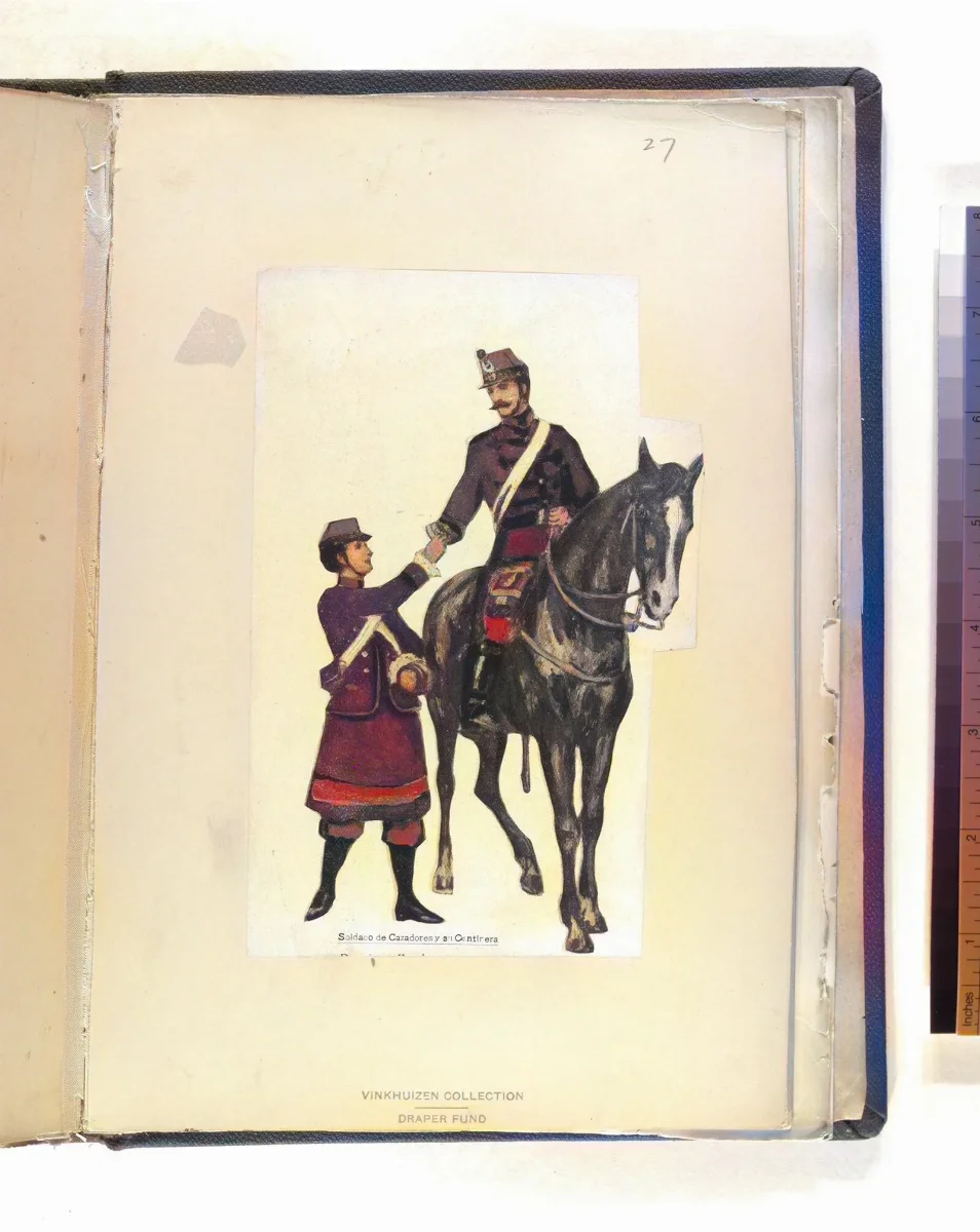 Cantinera y jinete, circa 1890 — aprox. 1910–1930 | Chile de Ayer