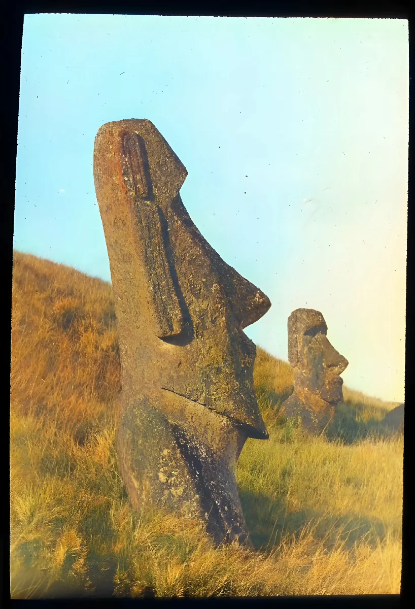 Oc,G.T.1612, Mana Expedition to Easter Island, British Museum — Isla de Pascua — 1914 | Chile de Ayer