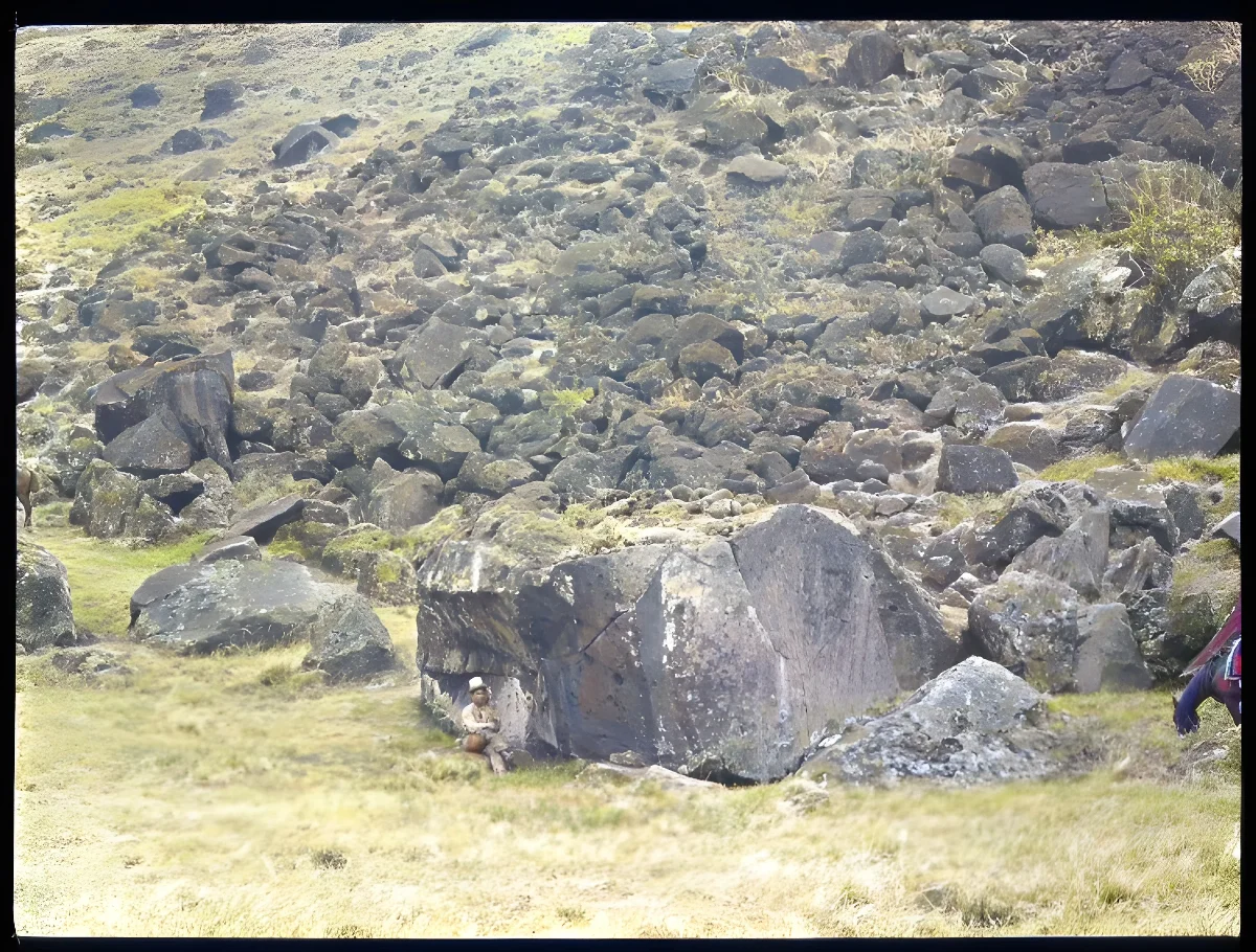 Oc,G.T.1636, Mana Expedition to Easter Island, British Museum — Isla de Pascua — 1914 | Chile de Ayer