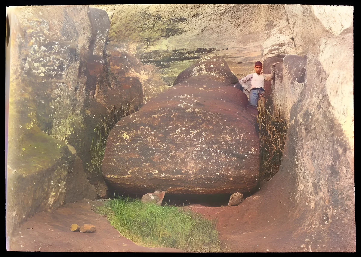 Oc,G.T.1694, Mana Expedition to Easter Island, British Museum — Isla de Pascua — 1914 | Chile de Ayer