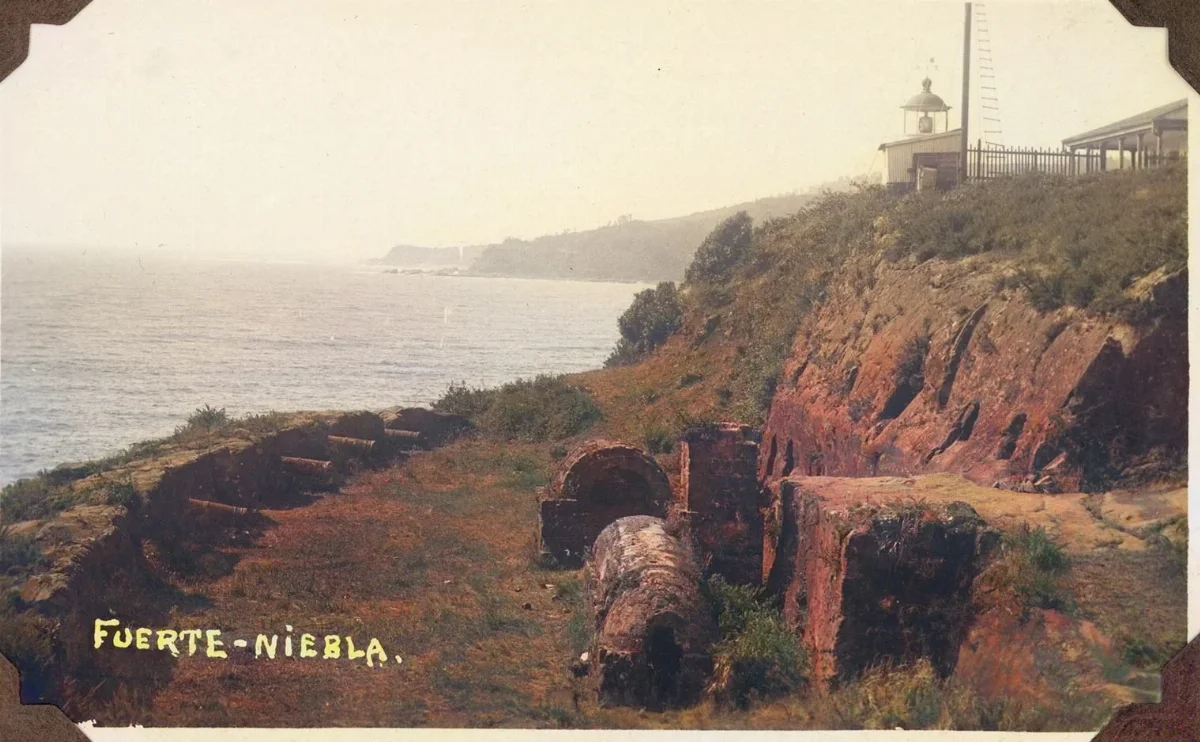 Fuerte niebla 1926 — Castillo de Niebla — 1926 | Chile de Ayer