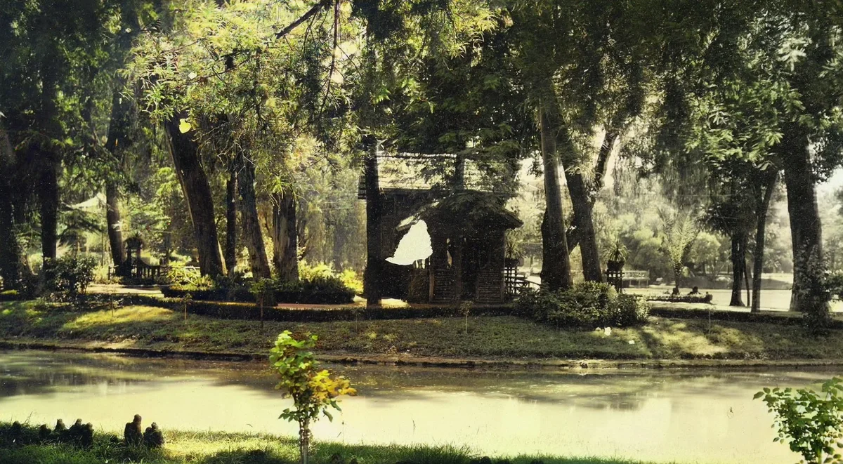 Parque Cousiño C.a 1930 — Parque O'Higgins — 1930 | Chile de Ayer