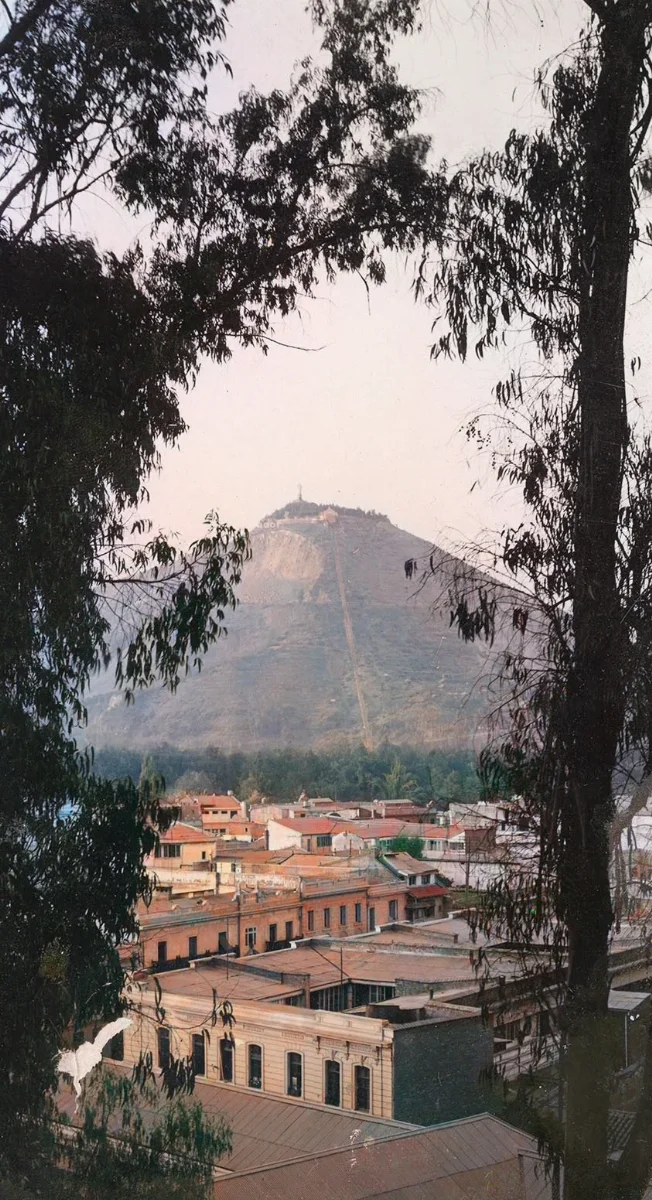 Cerro San Cristobal, C.a 1930 — Cerro San Cristóbal — 1930 | Chile de Ayer