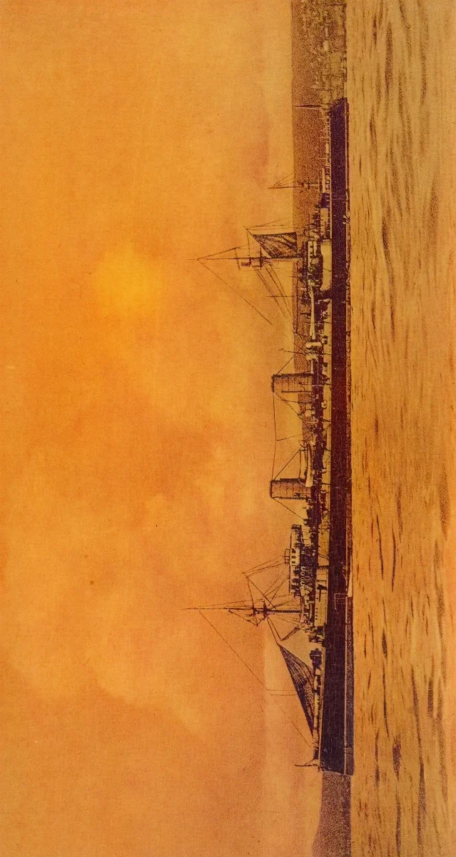 Esmeralda C.a 1910 — Bahía de Valparaíso — 1907 | Chile de Ayer