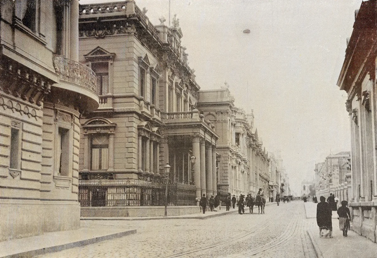 Palacio Edwards 1890 — Ex Congreso Nacional — 1890 | Chile de Ayer