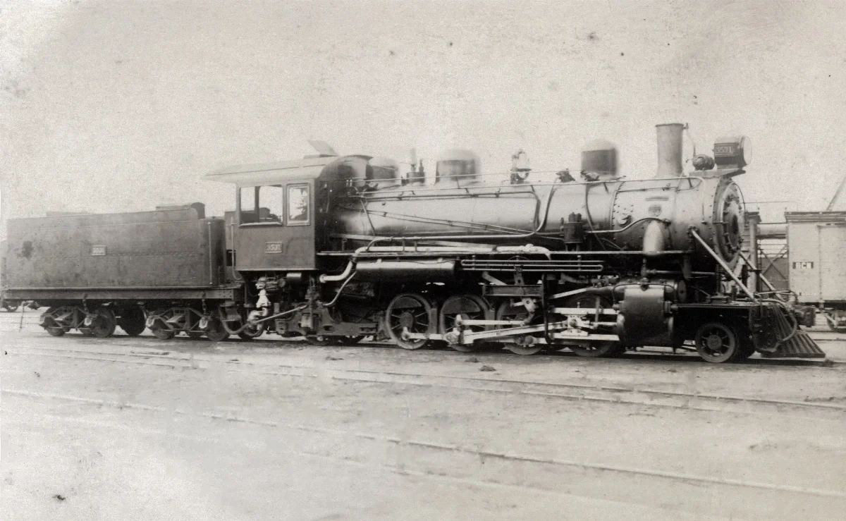 Locomotora a Vapor, ca. 1945 — 1945 | Chile de Ayer