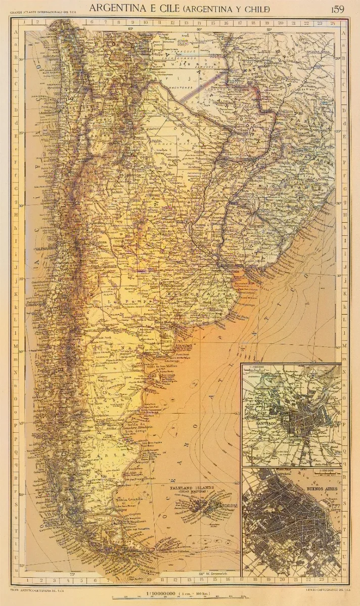 ArgentinayChile1929.TouringclubitalianoMilano — 1929 | Chile de Ayer