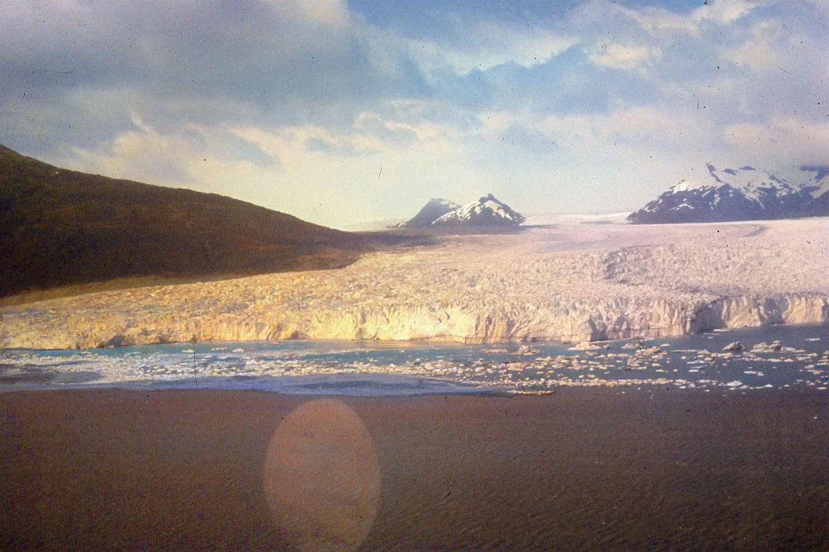 Ventisquero Glaciar — 1962 | Chile de Ayer