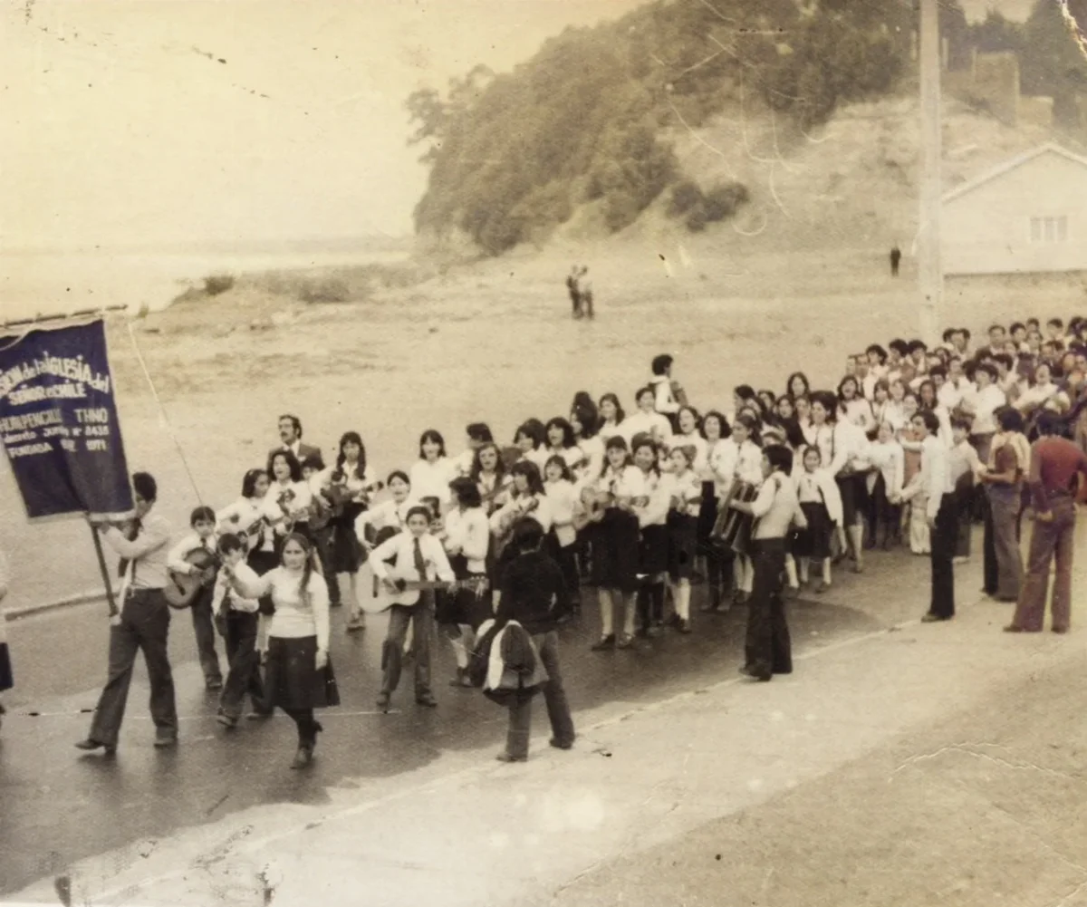 Procesión en Talcahuano, 1971 — 1971 | Chile de Ayer