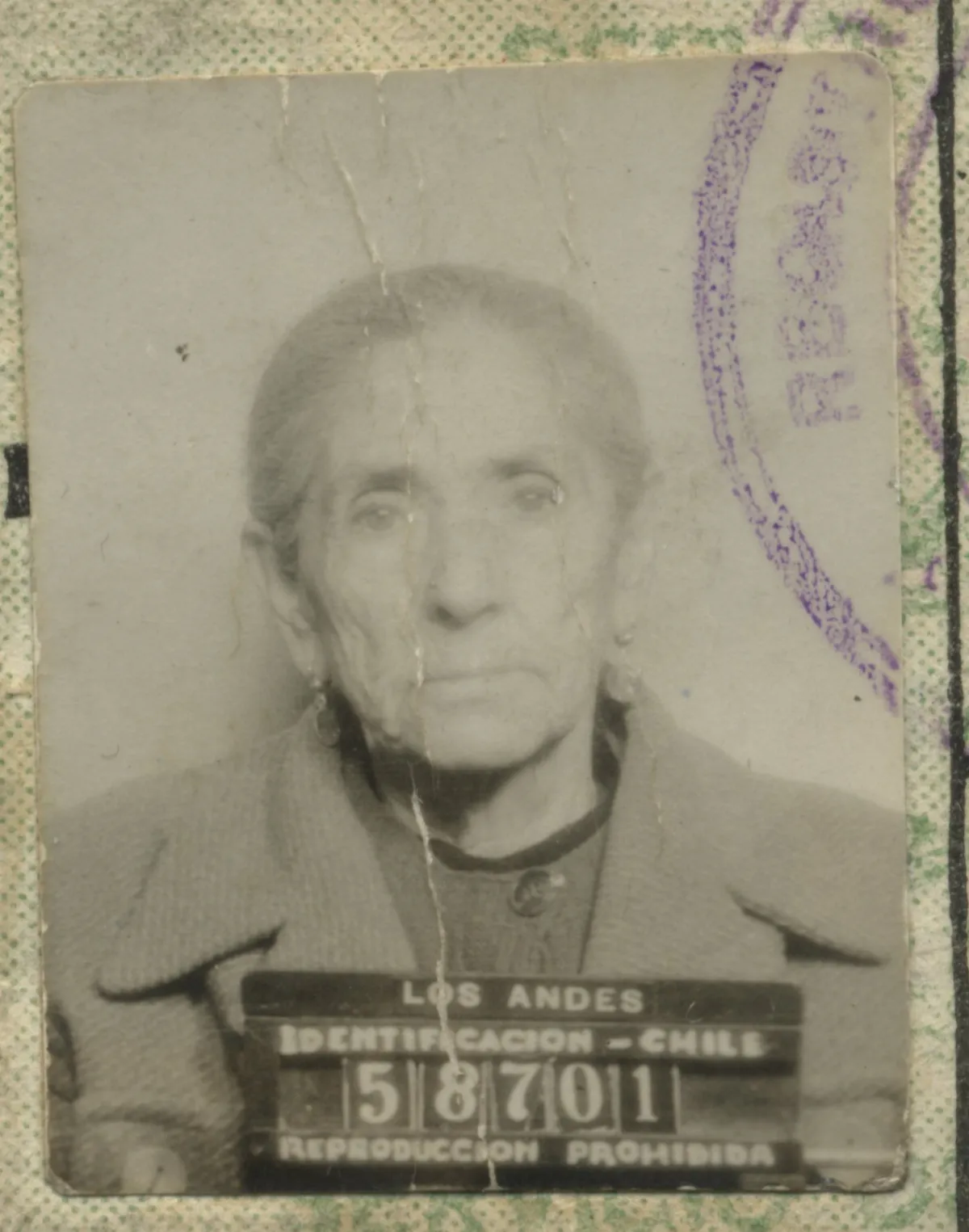 Foto de CI de Rosa Palma — Calle Larga — 1959 | Chile de Ayer