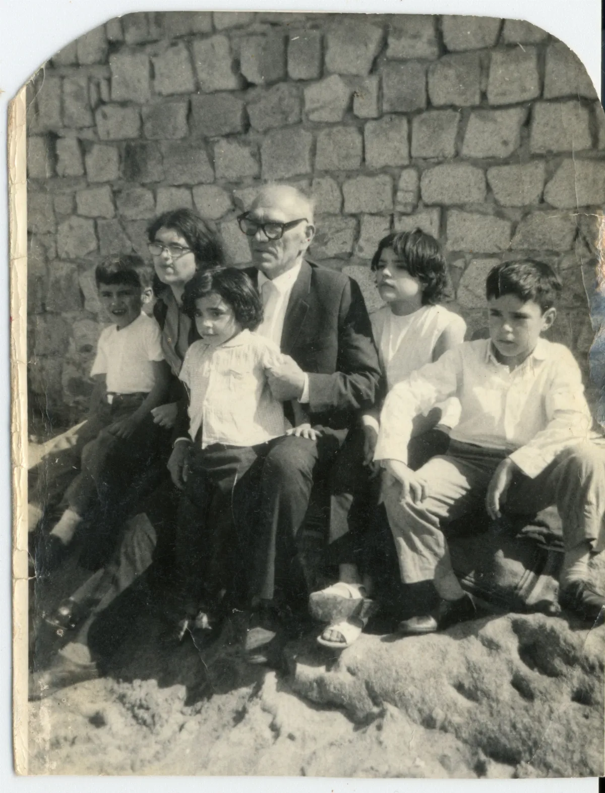 Familia Gallardo Ortega — Calle Larga — 1970 | Chile de Ayer