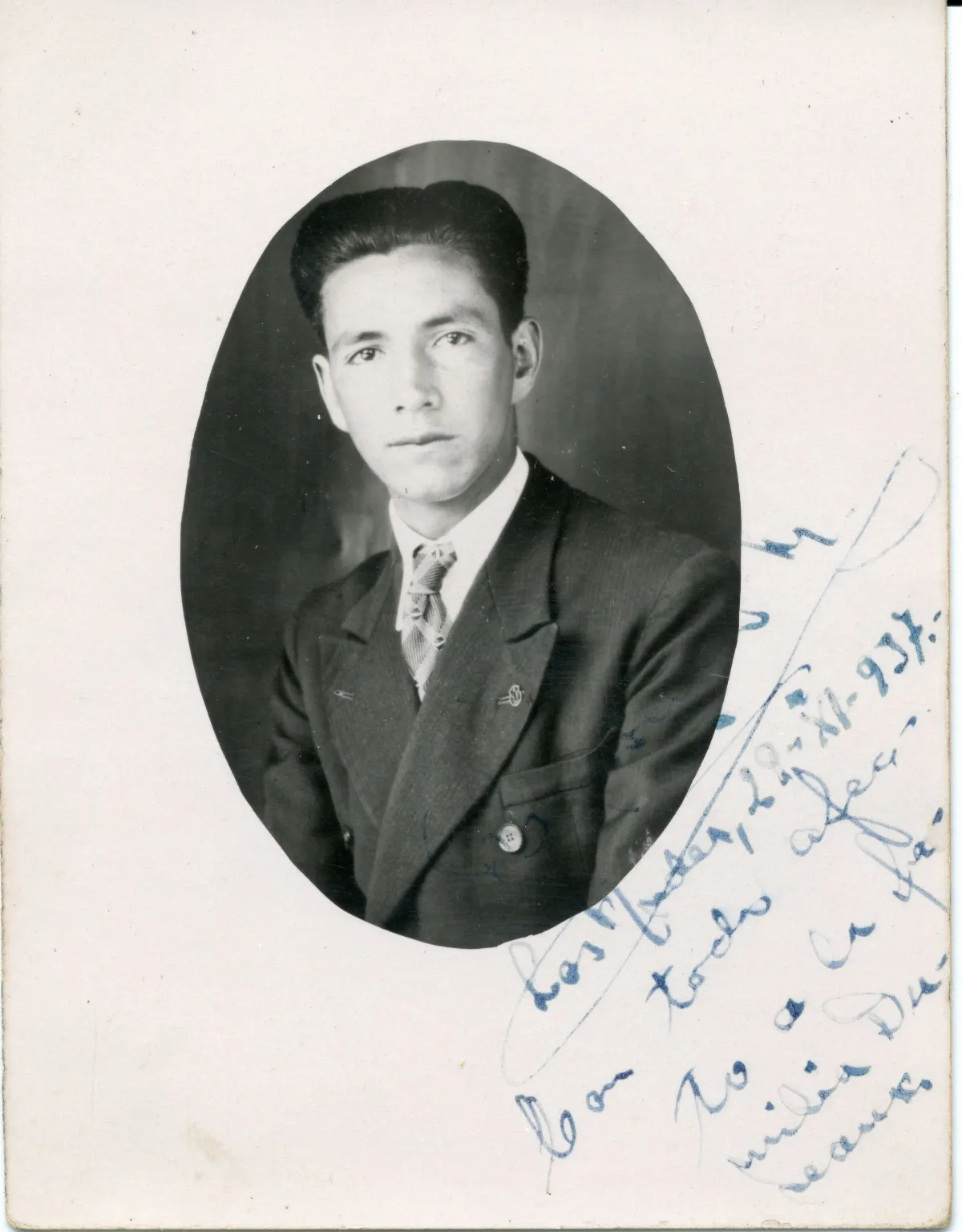 Retrato — Los Andes — 1937 | Chile de Ayer